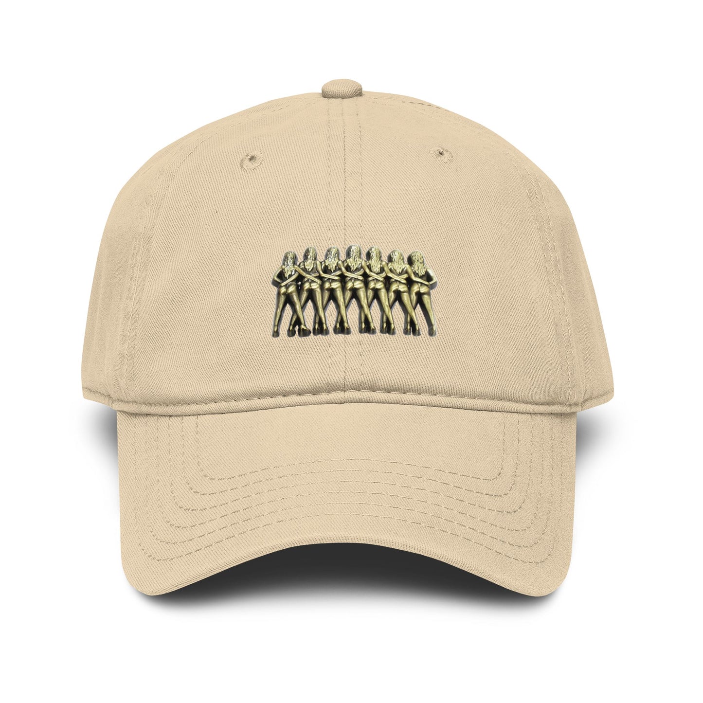 Crazy Girls Washed Baseball Cap