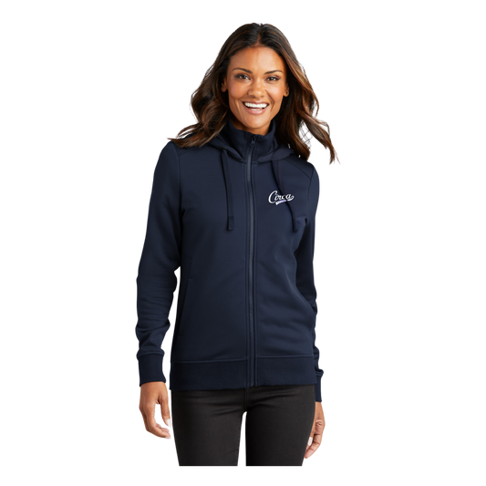Circa Baseball Women's Smooth Fleece Hooded Jacket